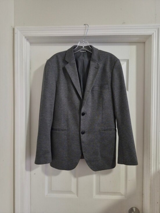 Frank & Oak Other - Frank & Oak Laurier Fit Gray Blazer Men's 38 Tailored Sport Coat Business Casual